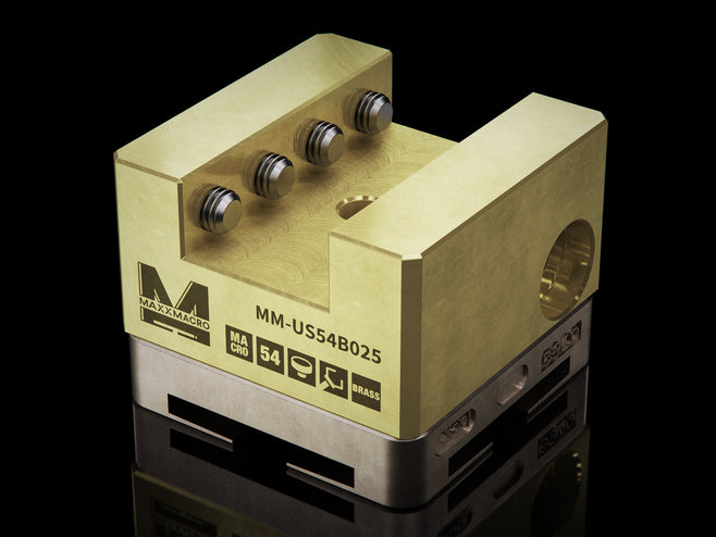 MaxxMacro® (System 3R) 54 Brass Slotted Electrode Holder U25 1