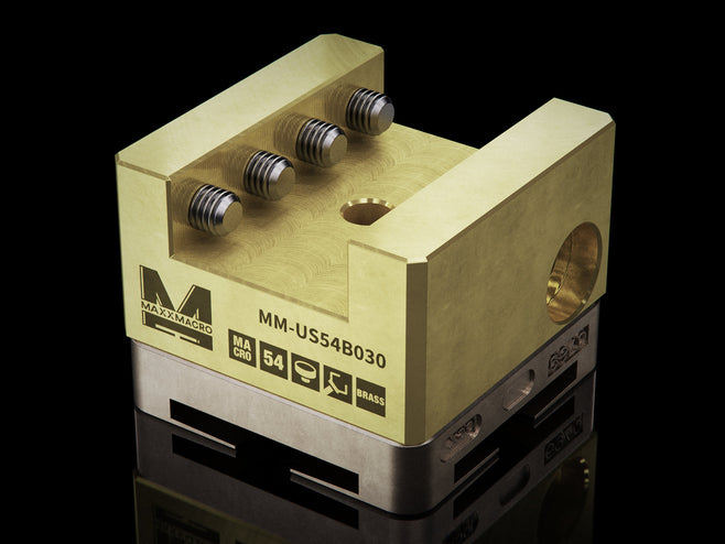 MaxxMacro® (System 3R) 54 Brass Slotted Electrode Holder U30 1