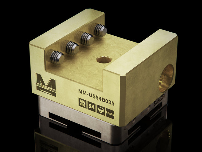 MaxxMacro® (System 3R) 54 Brass Slotted Electrode Holder U35 1