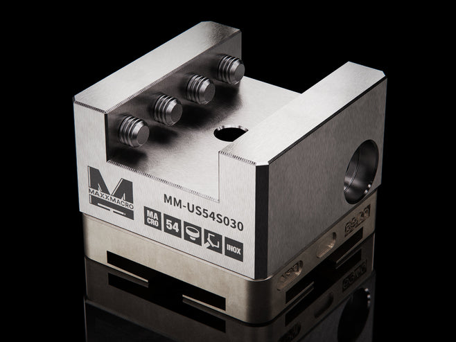 MaxxMacro® (System 3R) 54 Stainless 658.2E-S Slotted Electrode Holder U30 1