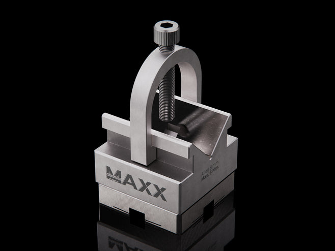 MaxxMacro® (System 3R) 54 Stainless V-Block Holder Vise WEDM Rust Proof Performance