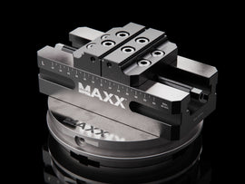 MaxxMagnum Stainless Self Centering Vise 80x120mm