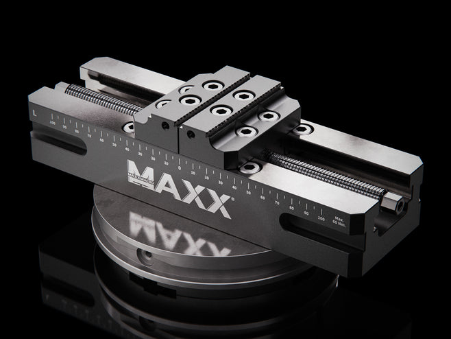 MaxxMagnum Stainess Self Centering Vise 80x200mm