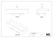 Maxx-ER (Erowa) 50 Aluminum Slotted Electrode Holder U25X6" 4