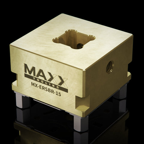 Maxx-ER Brass Square Pocket Electrode Holder S15