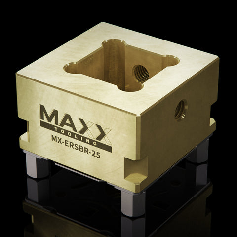 Maxx-ER (Erowa) 129070 50 Brass Pocket Electrode Holder S25 1