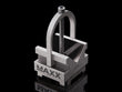MaxxTooling Stainless V-Block Holder Vise Clamping shackle 70mm WEDM Rust Proof