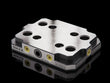 MaxxZPS Zero Point Pitch 52 Stainless 45150 Manual Base 150x116 with Clamping Edge and Mounting Bores 100x50mm