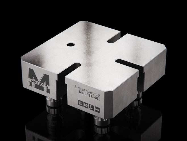 MaxxZPS Zero Point Pitch 52 Stainless Slotted Spacer Pallet 96x96x27mm