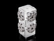MaxxZPS Zero Point Pitch 96 Aluminum 4 Sided Tombstone w/ 8 MaxxMacro 70 Manual Low Profile Chucks 1