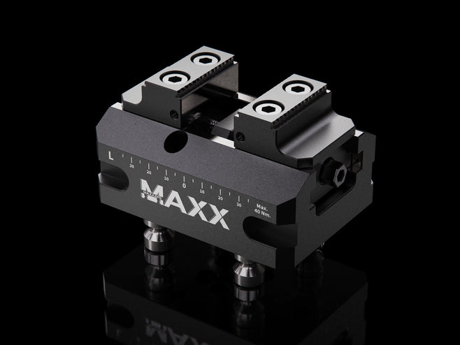 MaxxZPS Zero Point Pitch 52 Stainless Self Centering Vise 46x65mm 1