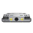 MaxxZPS Zero Point Pitch 52 Stainless 45150 Manual Base 150x116 with Clamping Edge and Mounting Bores 100x50mm