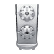 MaxxZPS Zero Point Pitch 96 Aluminum 3 Sided Tombstone w/ 6 MaxxMacro 70 Manual Low Profile Chucks