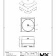 MaxxMacro (System 3R) Circle Holder Stainless 6MM Dia Round Stock UK