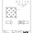 MaxxMacro (System 3R) 70MM Flat Electrode Holder Pallet Spacer UK