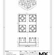MaxxMagnum (System 3R) Pallet with Four (4) MaxxMacro QuickChucks print