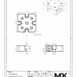 MaxxMacro 54 (System 3R) Flat Electrode Holder Pallet Spacer print