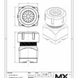 MaxxMacro (System 3R) 3R-659.40P ER Collet Chuck ER40 print