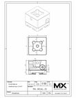 MaxxMacro (System 3R) Macro Aluminum S25 Pocket Electrode Holder print