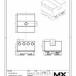 MaxxMacro (System 3R) Stainless Slotted Electrode Holder U15  print