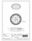 MaxxMagnum (D/C) Chuck 68024 Low Profile Manual Rust Proof