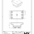 MaxxMacro (System 3R) Flat Electrode Holder 81X51 Aluminum UK