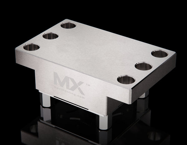Maxx-ER (Erowa) Flat Electrode Holder 81X51 Stainless Uniplate front