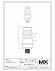 Maxx-ER (Erowa) Spigot ER-010751 Manual Chucking Spigot print