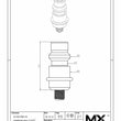 Maxx-ER (Erowa) Spigot ER-010742 Manual Chucking Spigot F/M Production UK