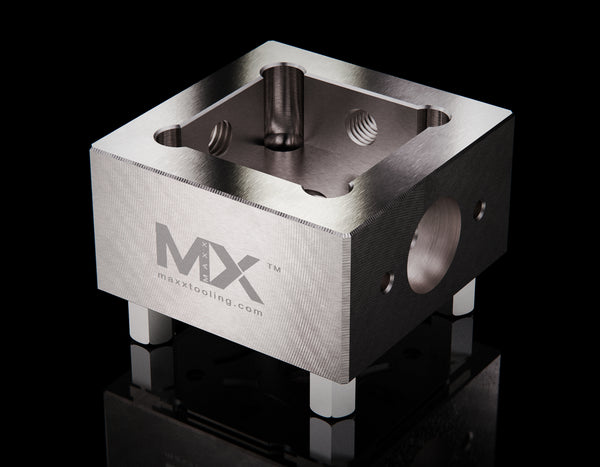 Maxx-ER (Erowa) Electrode Holder Stainless Pocket S35 front