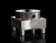 Maxx-ER (Erowa) Circle Holder Stainless 15mm Dia Round Stock Holder left