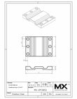 MaxxUPC (D/C) UPC Centering Segments Set of 4